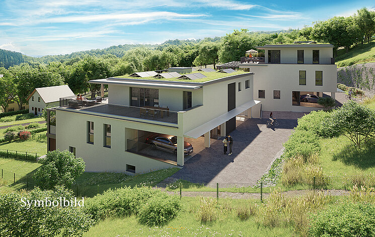 Hart bei Graz, Karl-Binder-Gasse 13 und 15 - Neubauprojekt mit 13 Eigentumswohnungen - GWS Wohnungen - Symbolbild