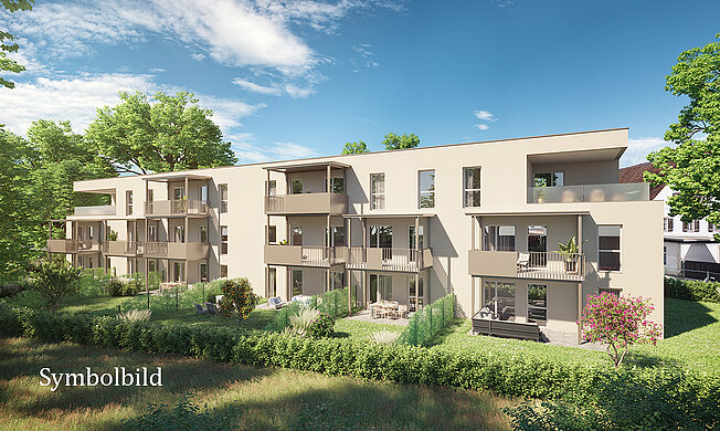Grat, Stattegger Straße 61 - Neubauprojekt mit 16 Eigentumswohnungen - GWS Wohnungen - Symbolbild