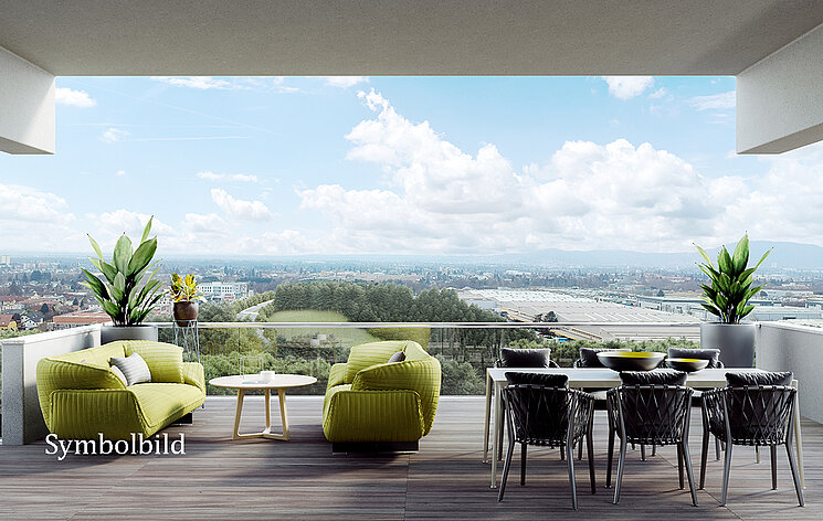 Graz, Messendorfberg 196 - 6 Eigentumswohnung der Next by GWS - Neubauprojekt - GWS Wohnungen - Symbolbild