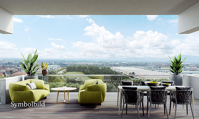 Graz, Messendorfberg 196 - 6 Eigentumswohnung der Next by GWS - Neubauprojekt - GWS Wohnungen - Symbolbild