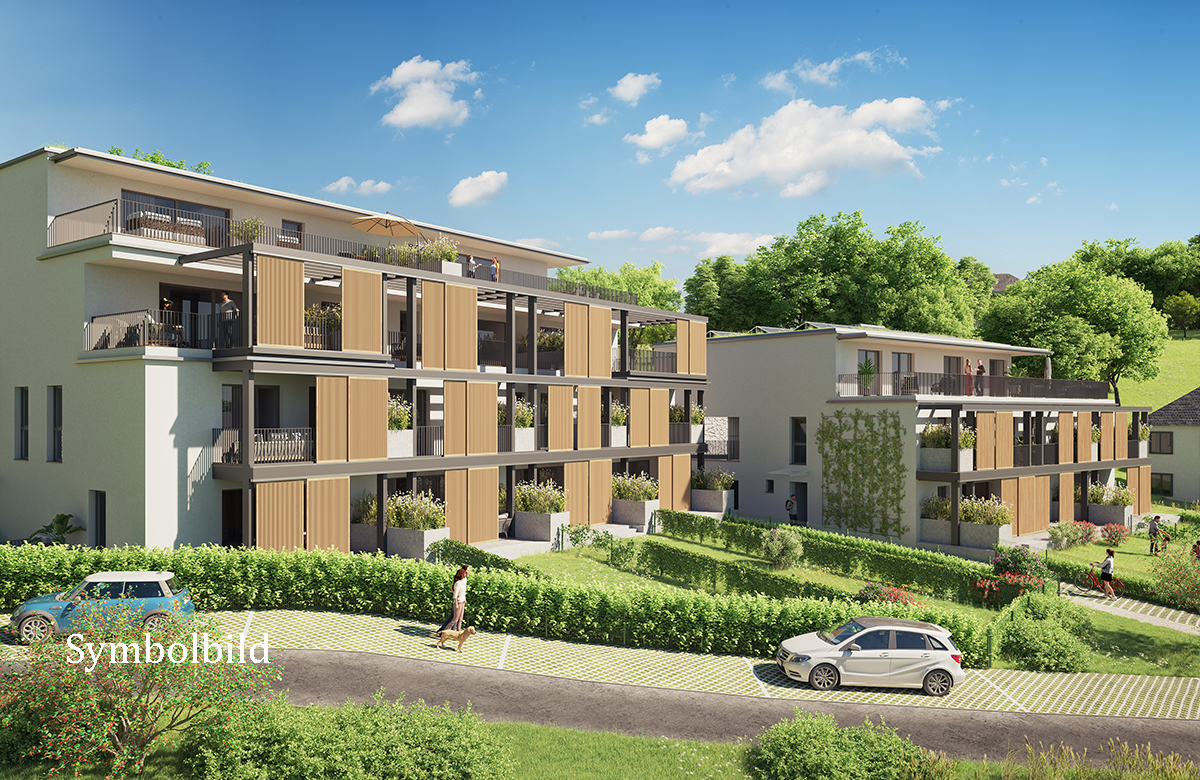 Hart bei Graz, Karl-Binder-Gasse 13 und 15 - Neubauprojekt mit 13 Eigentumswohnungen - GWS Wohnungen - Symbolbild